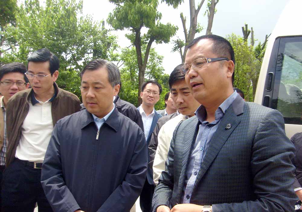 扬州市委书记谢正义莅临我园